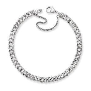 James Avery Light Double Curb Charm Bracelet